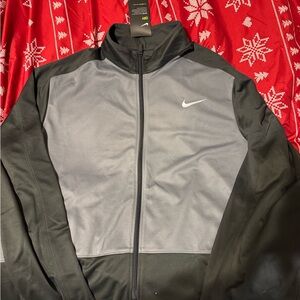 Nike Men's Black and Gray Jacket